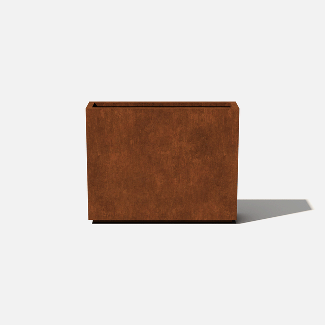 corten span planter