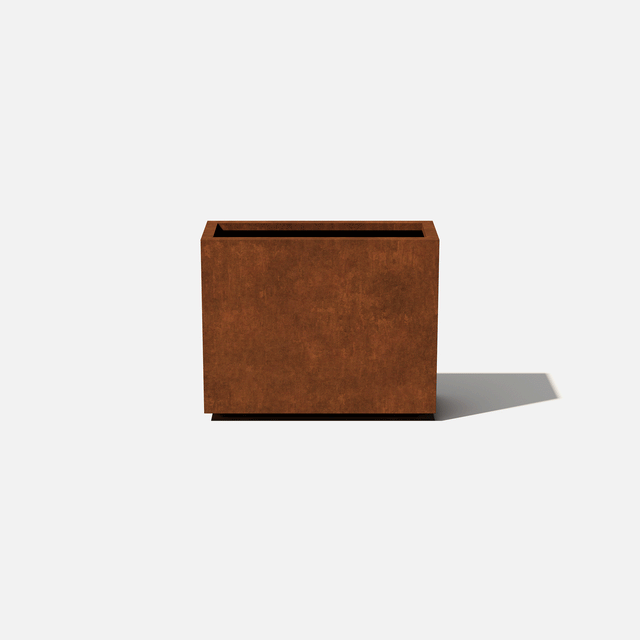 corten span planter