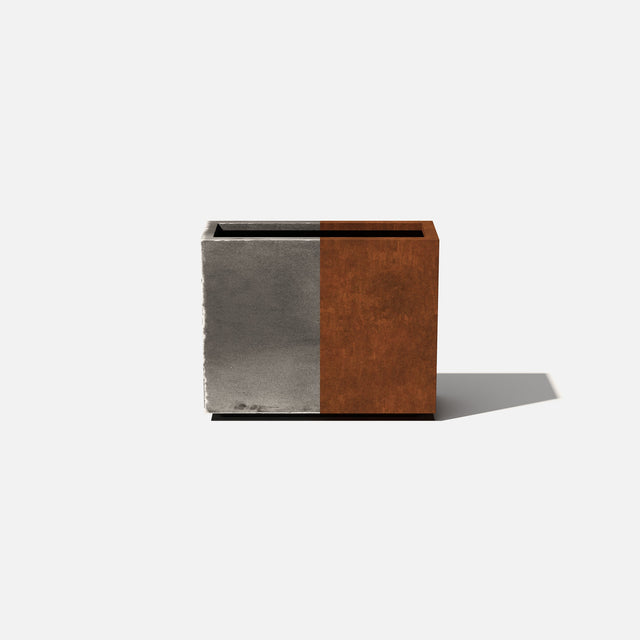corten span planter