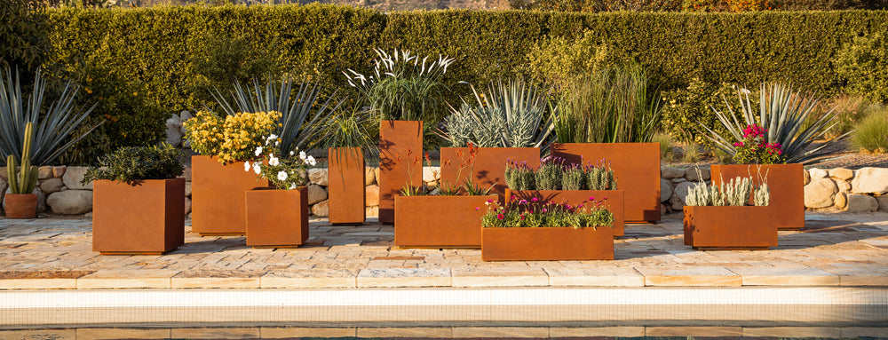 Veradek Corten Planter Series