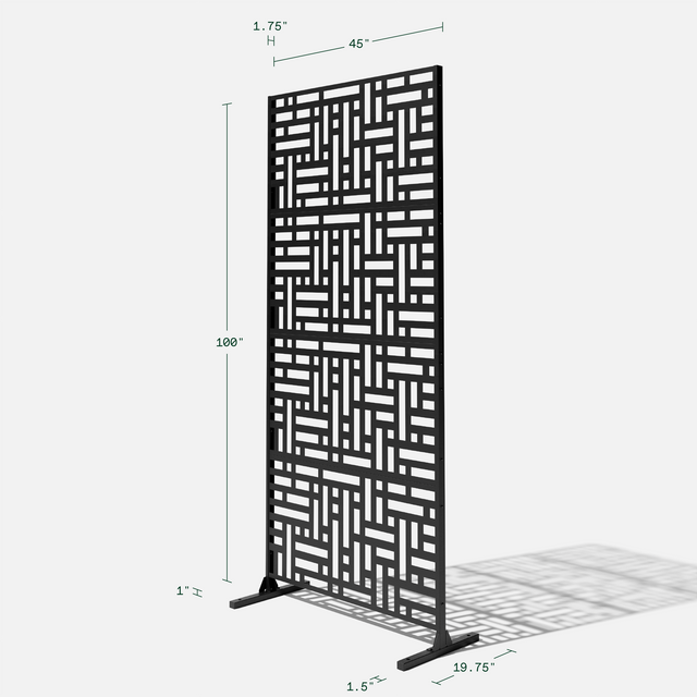 blocks privacy screen sets