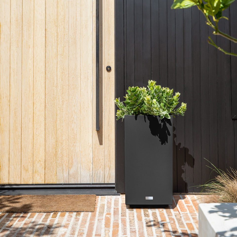 block pedestal planter