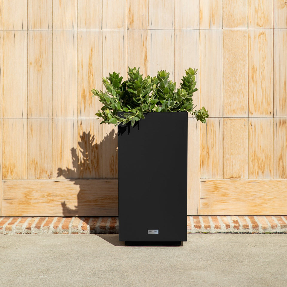 block pedestal planter