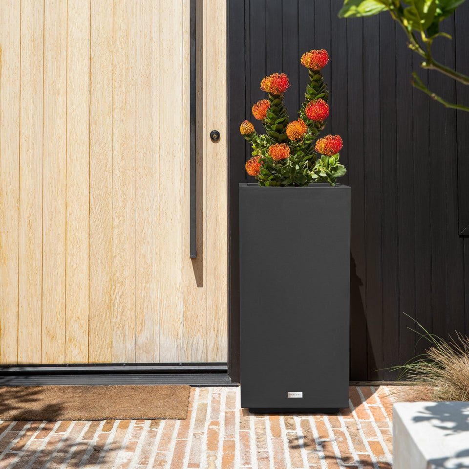 block pedestal planter