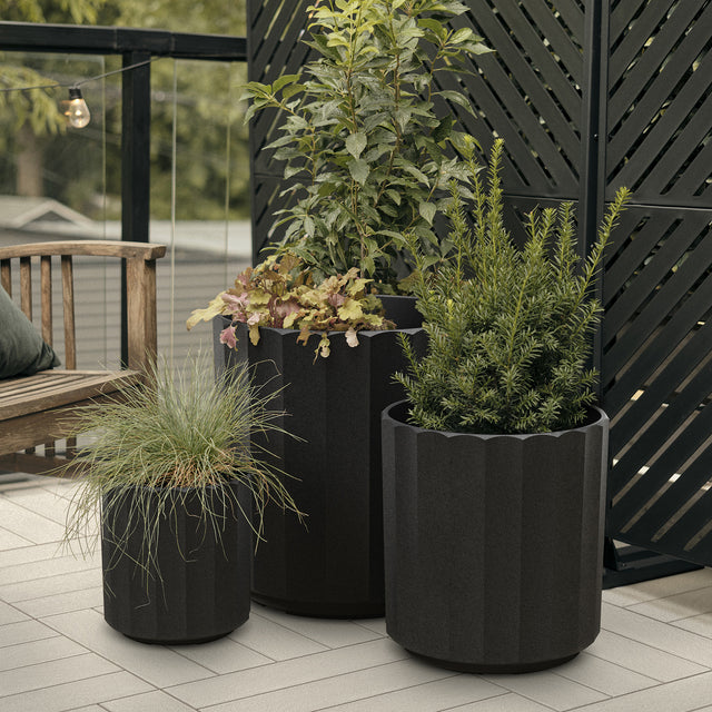 column planter trio