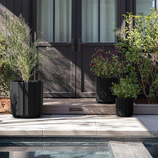 column planter trio