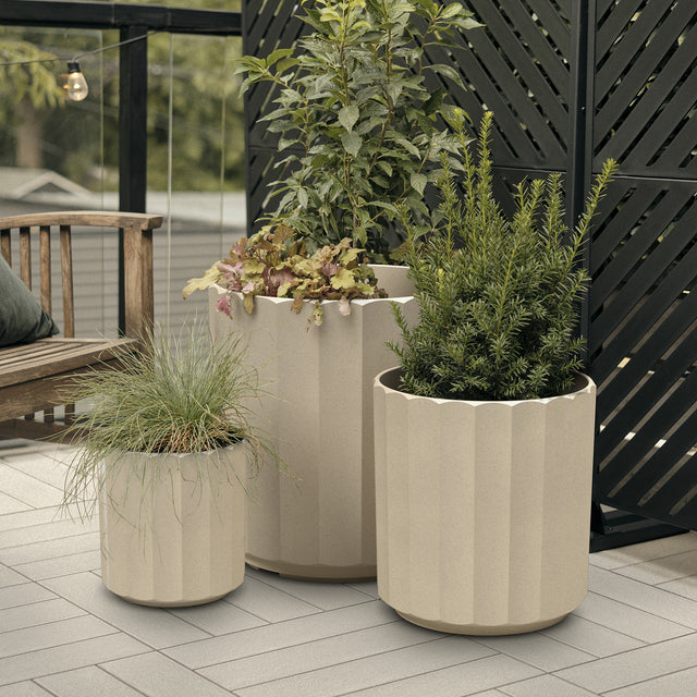 column planter trio
