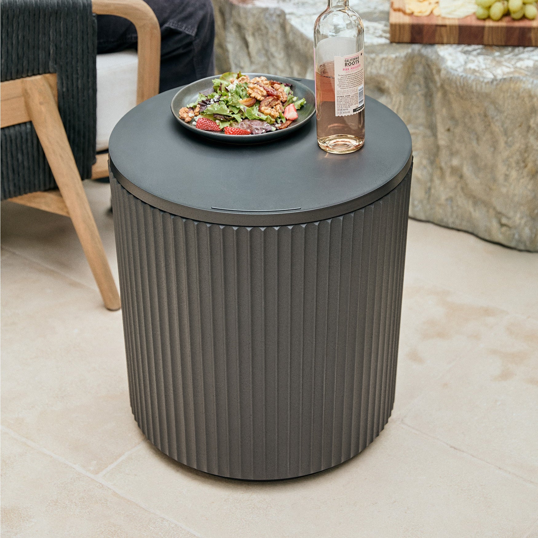 d.b. Pétillant Weiss LEDE DD様セット demi chill side table – Veradek