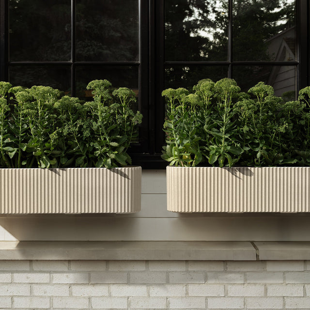 demi railing planter