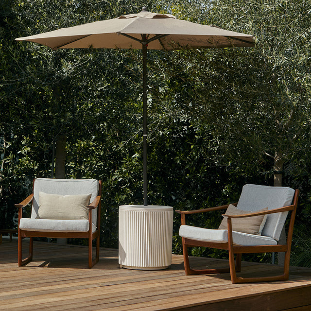 ihome patio umbrella side table Combination Stand loungers or any backyard seating area on the porch SKONYON Outdoor Patio Side Table