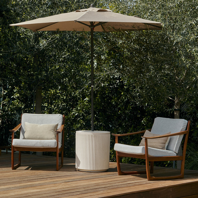 demi shade side table