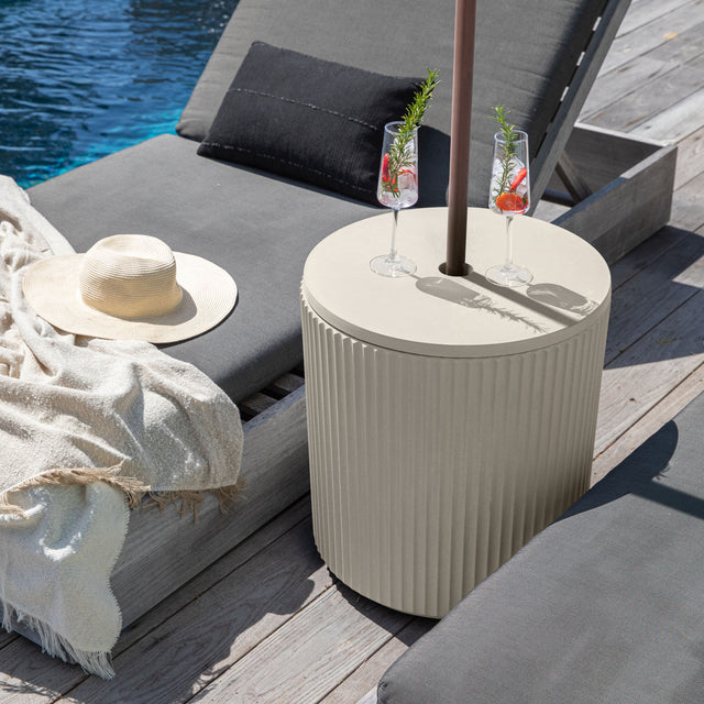 eastlake patio umbrella side table Veradek Umbrella Side Table