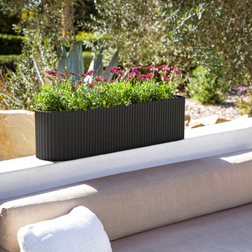veradeck planters box Veradek Demi Series 36" Window Box Plastic-Stone Planter - 36 inch - 2 pack