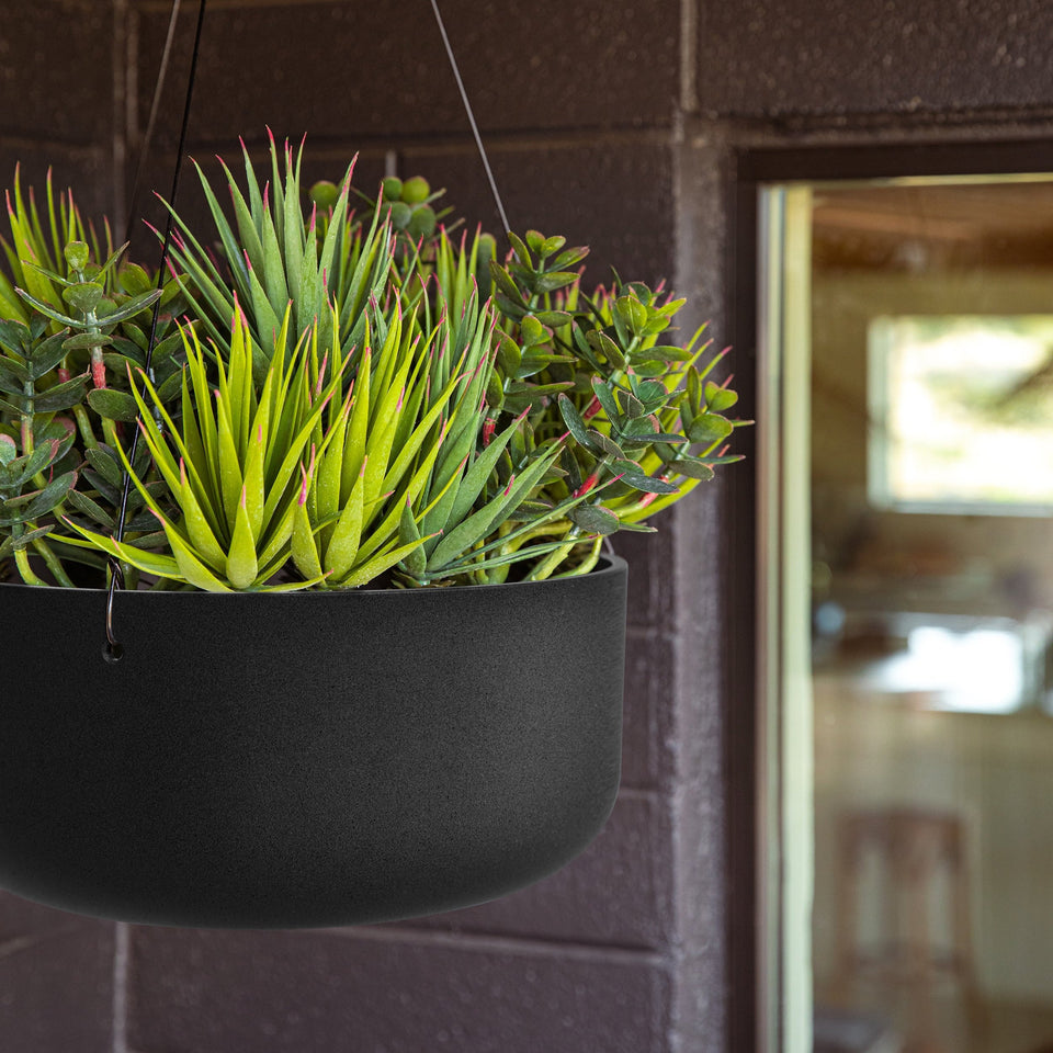 mason hanging kona bowl planter