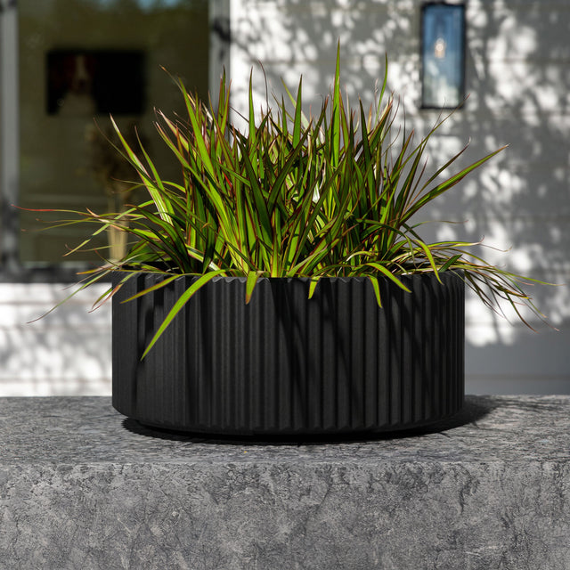mod bowl planter duo