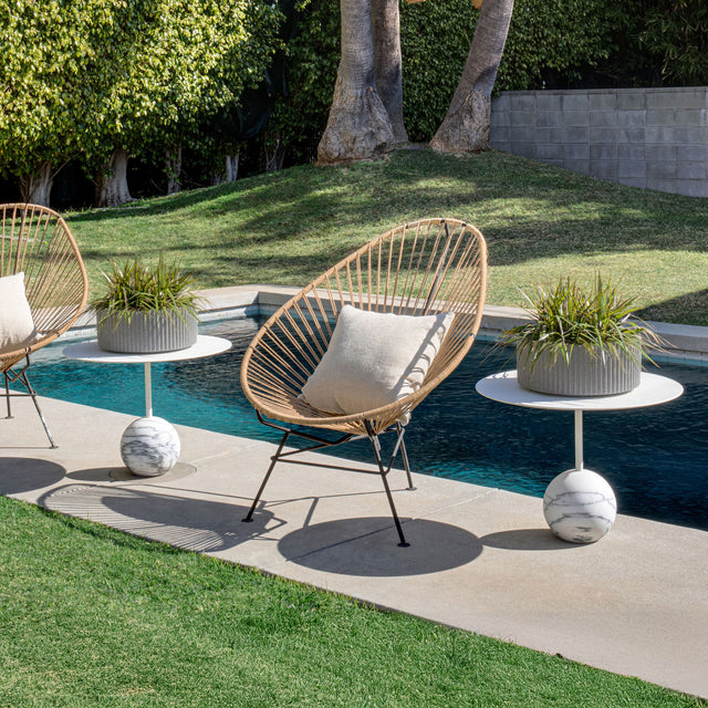 mod bowl planter duo