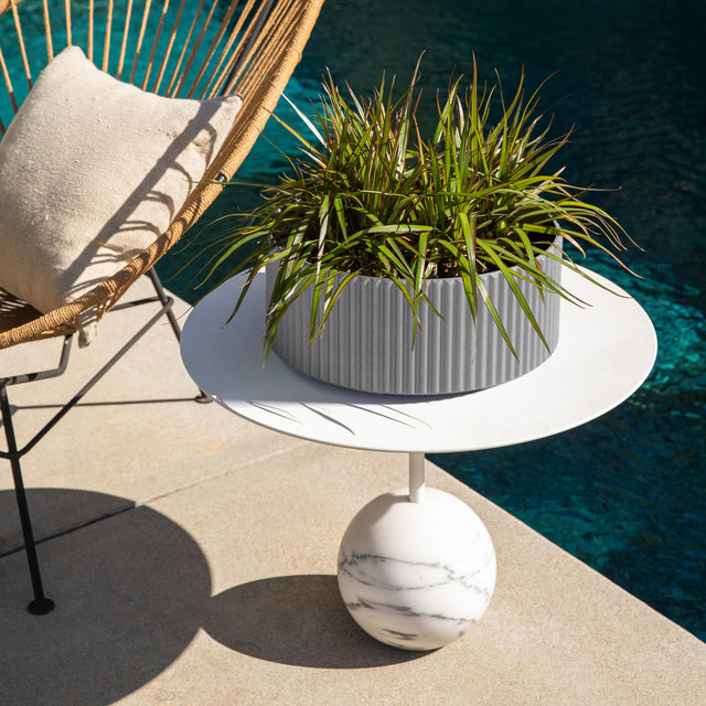 mod bowl planter duo