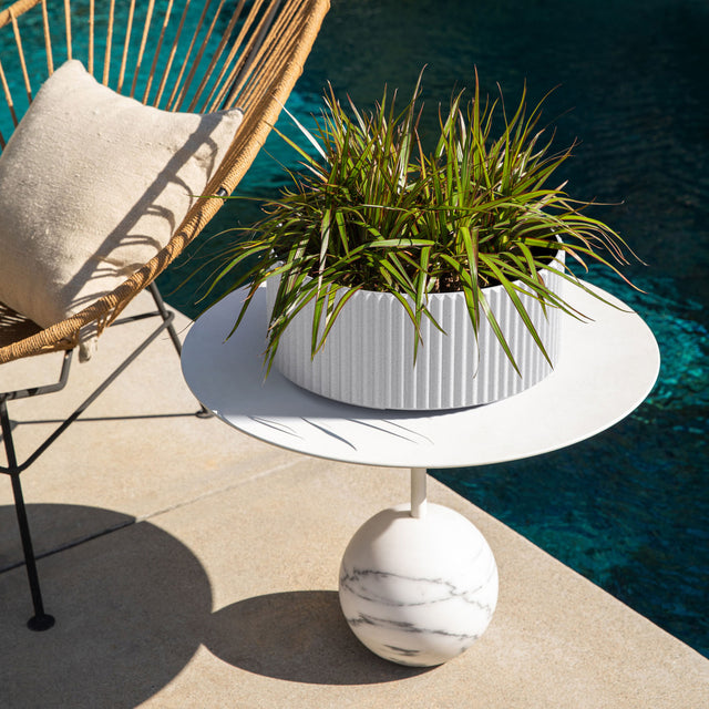 mod bowl planter duo