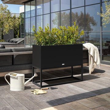 large plastic planter boxes block raised long box planter – Veradek US
