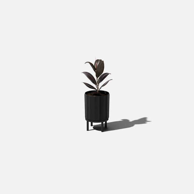 column raised planter