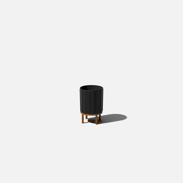 column raised planter