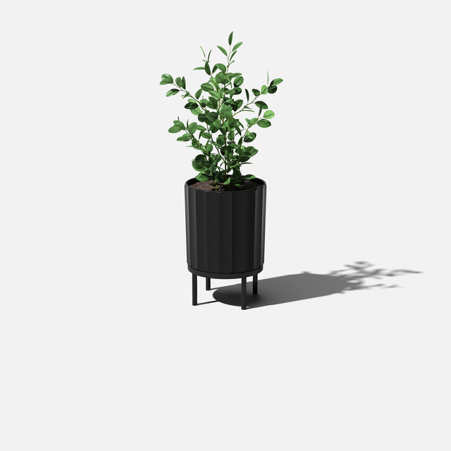 column raised planter