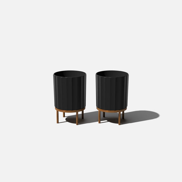 column raised planter