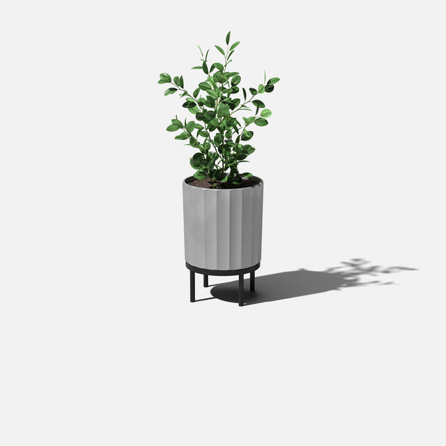 column raised planter