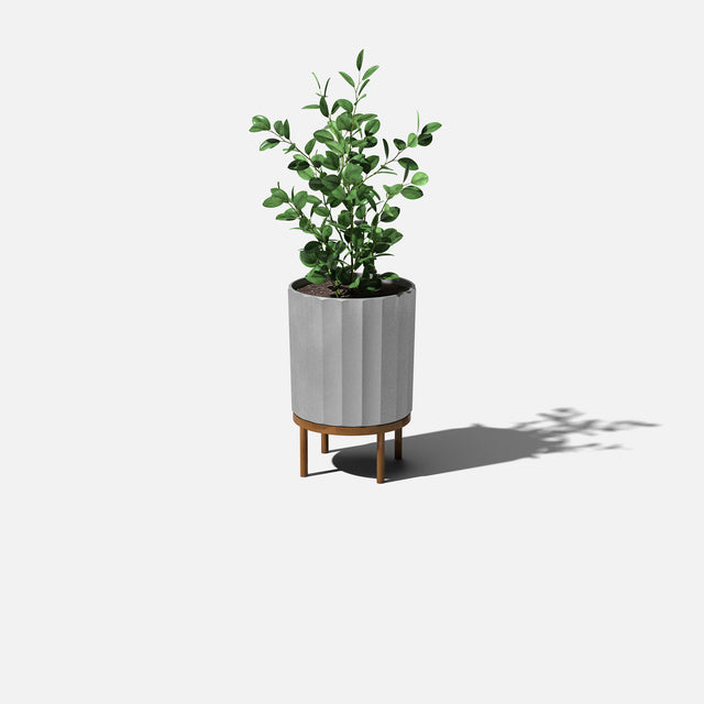 column raised planter