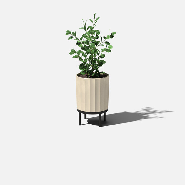 column raised planter