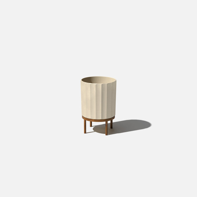 column raised planter