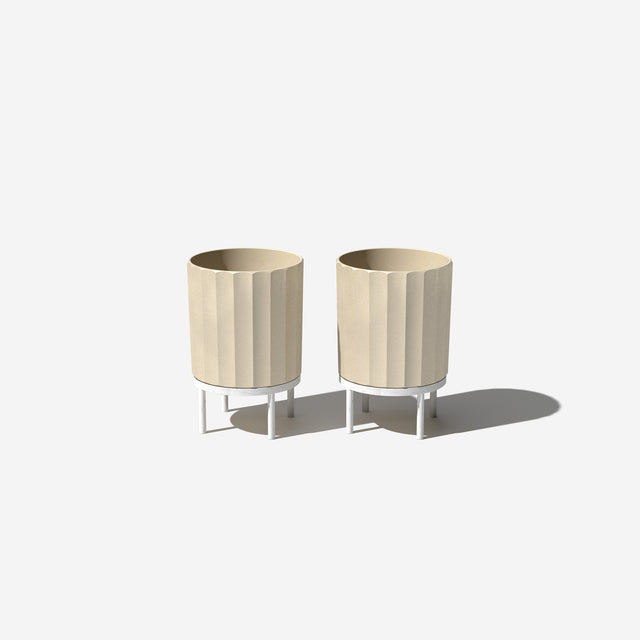 column raised planter