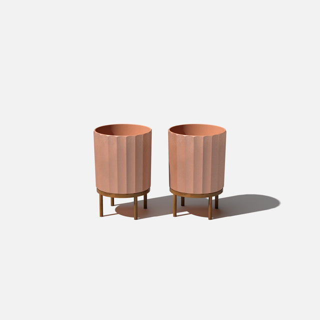 column raised planter