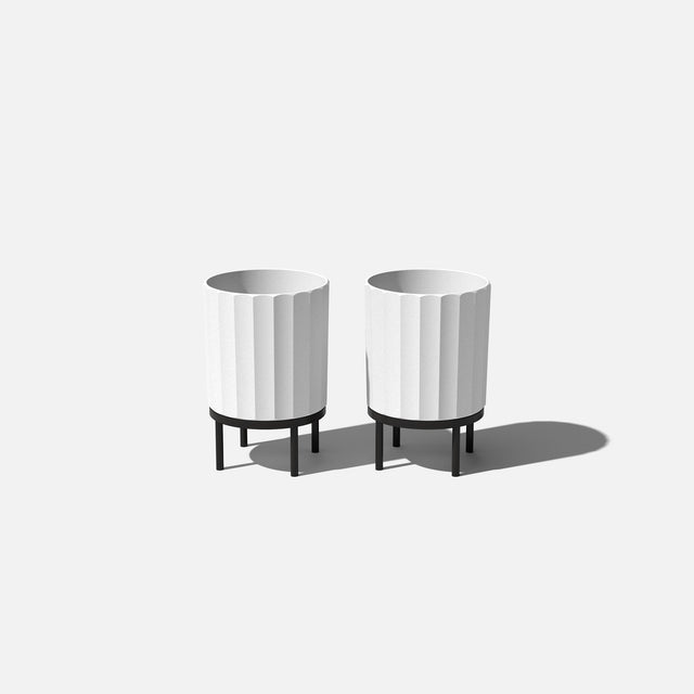 column raised planter