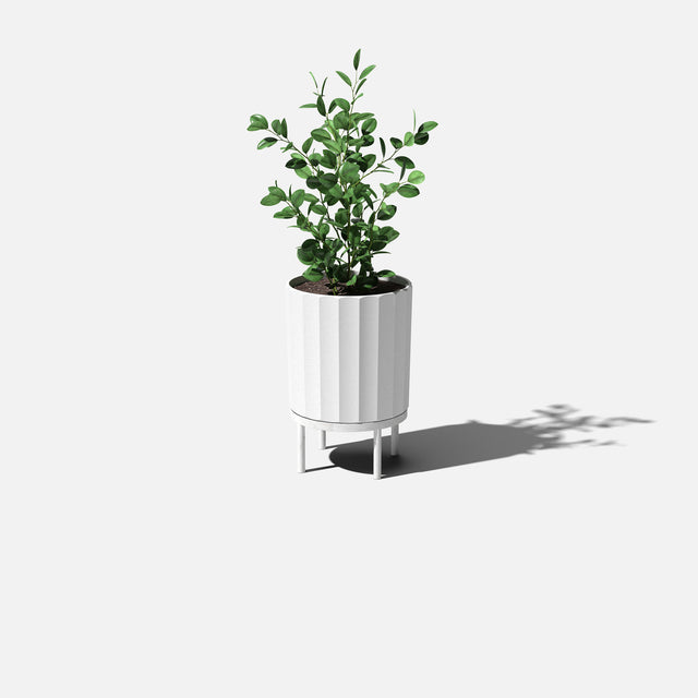 column raised planter