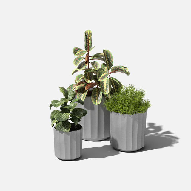 column planter trio
