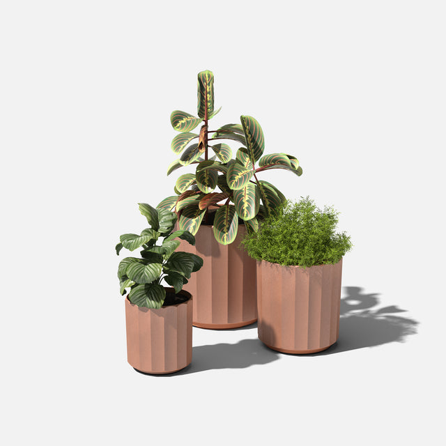 column planter trio