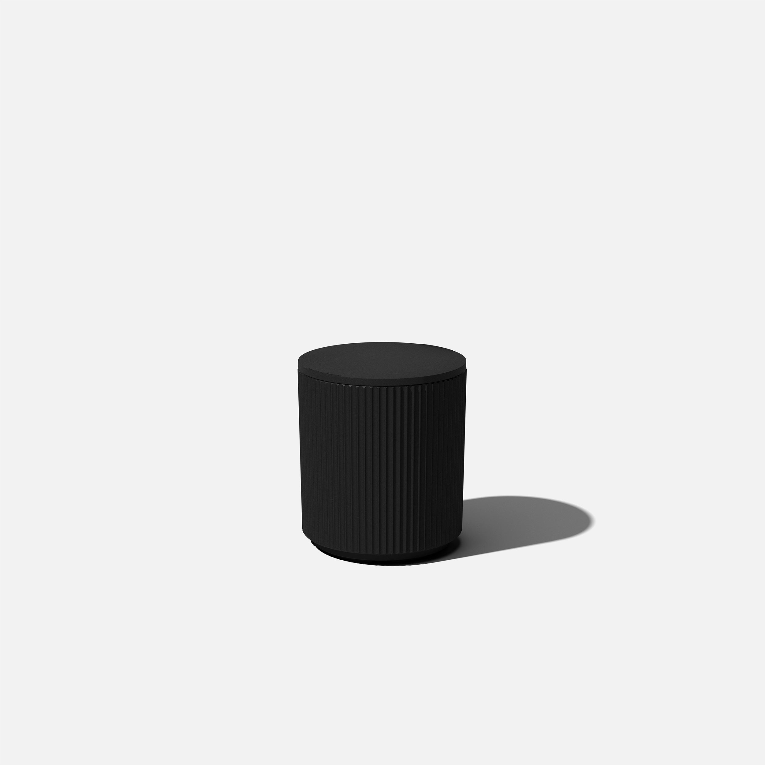 demi chill side table - grey