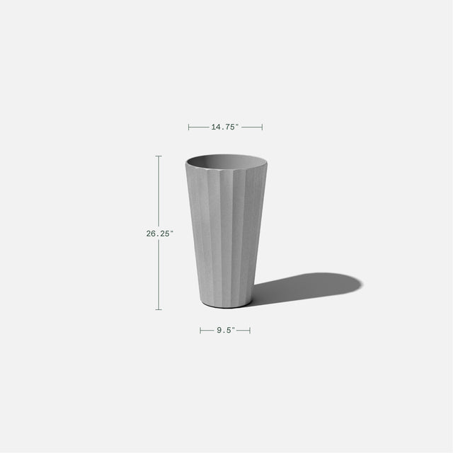column tall planter