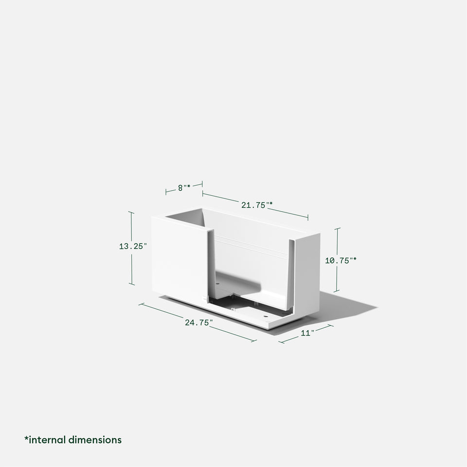 block long box planter