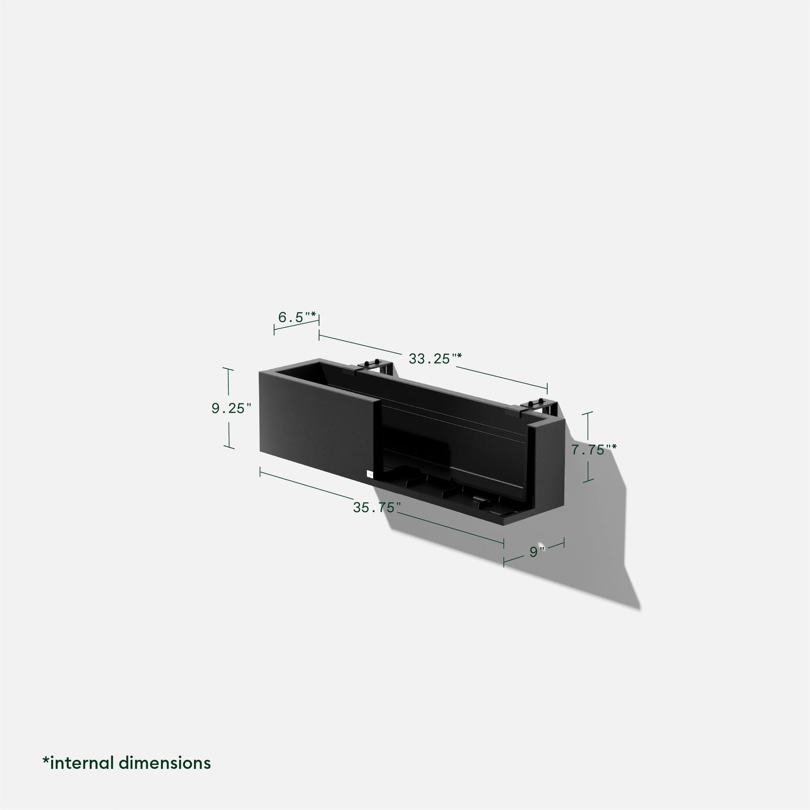 block railing planter– Veradek