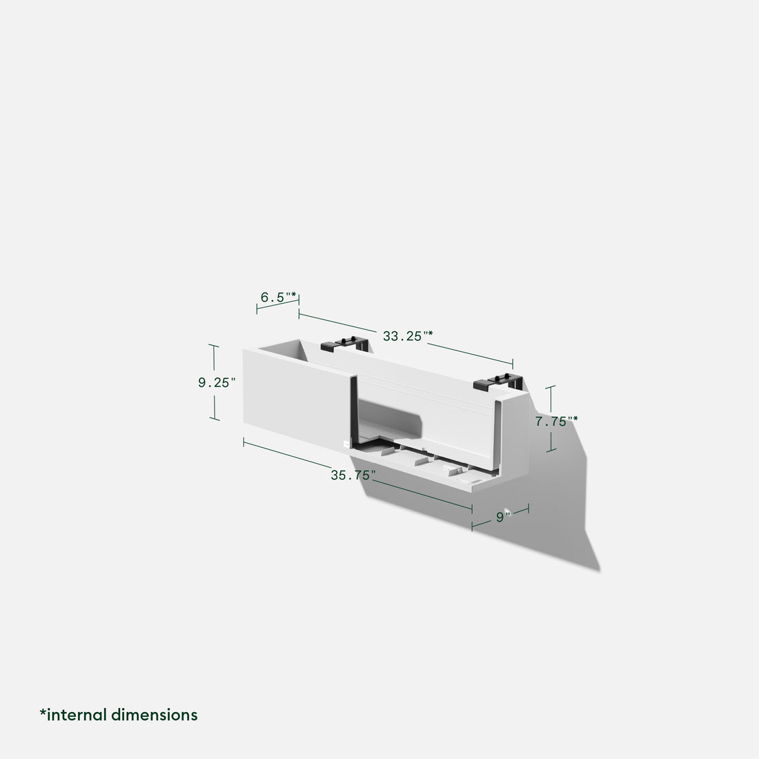 block railing planter– Veradek