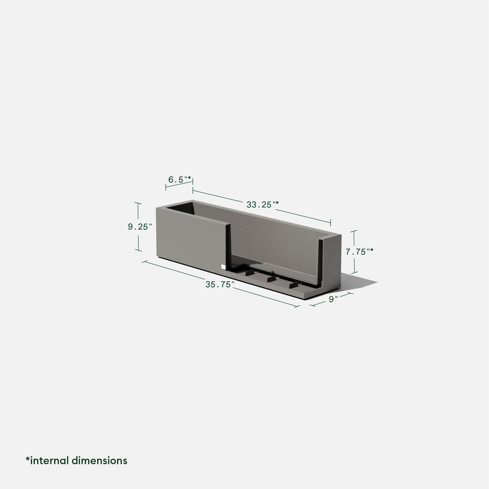 block trough planter