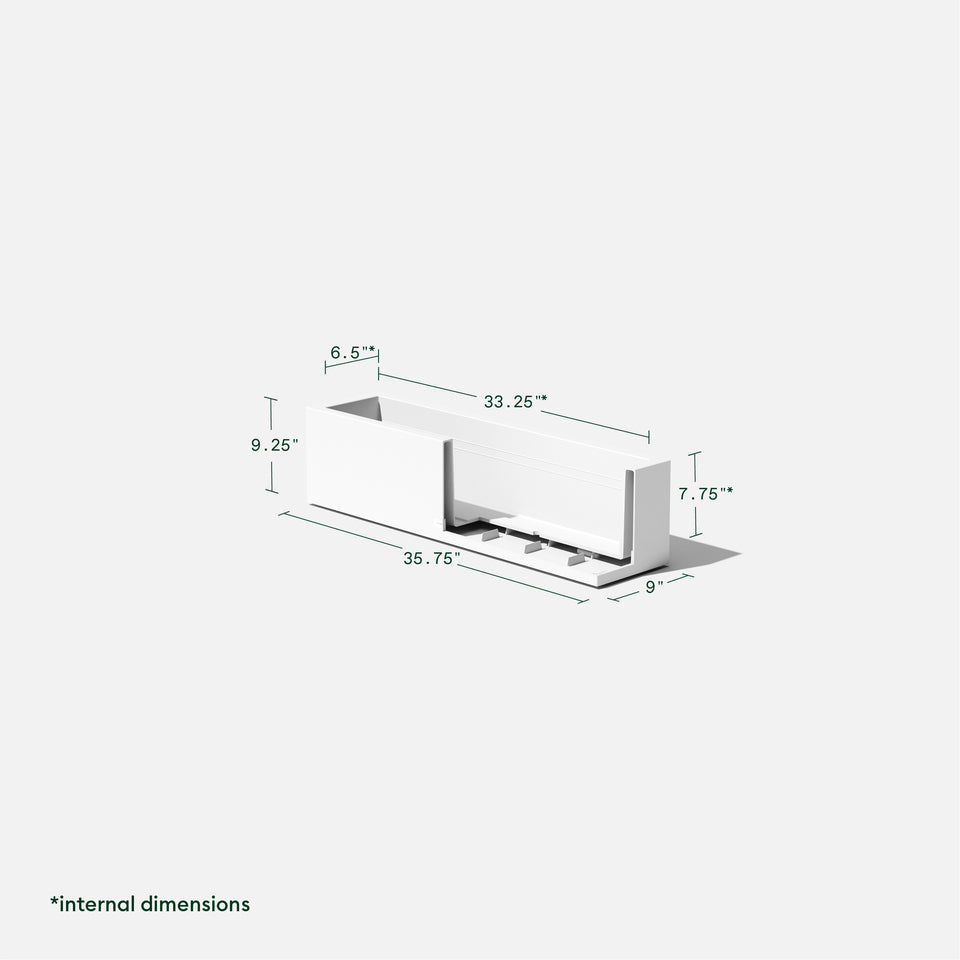 block trough planter