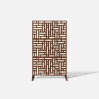 corten blocks privacy screen set