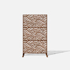 corten flowleaf privacy screen set