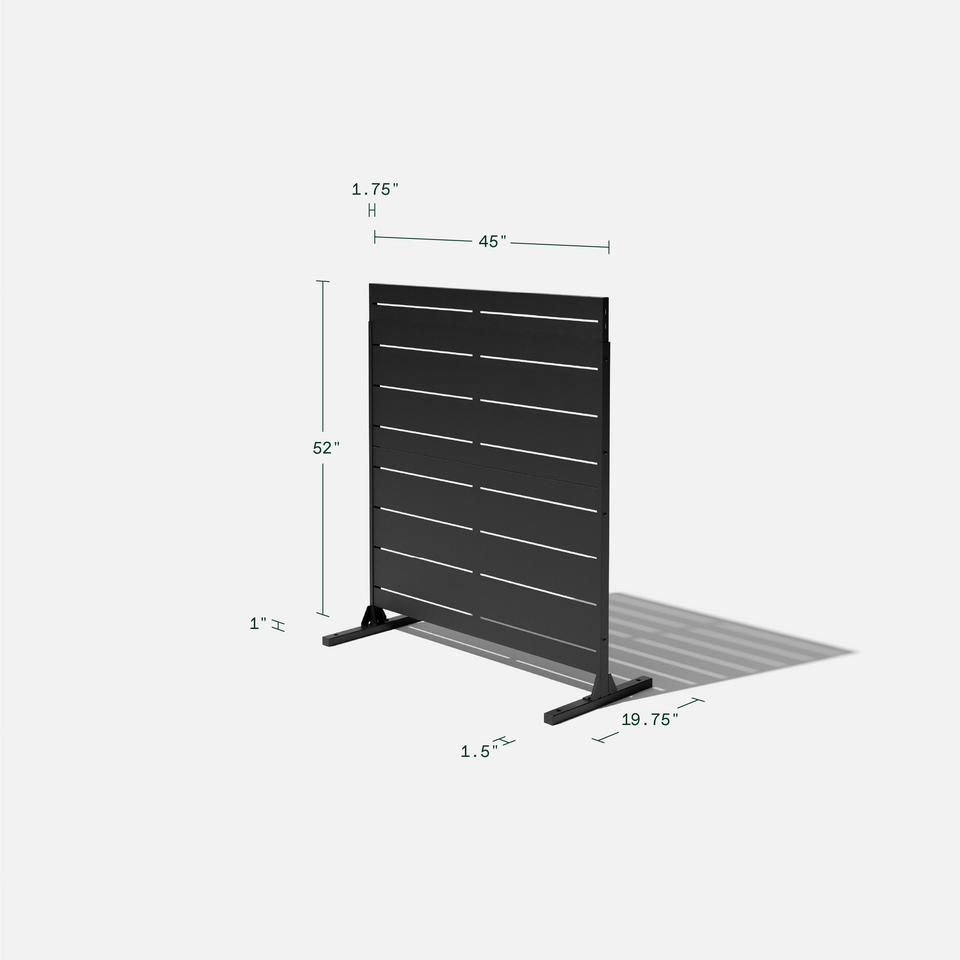 linear privacy screen sets
