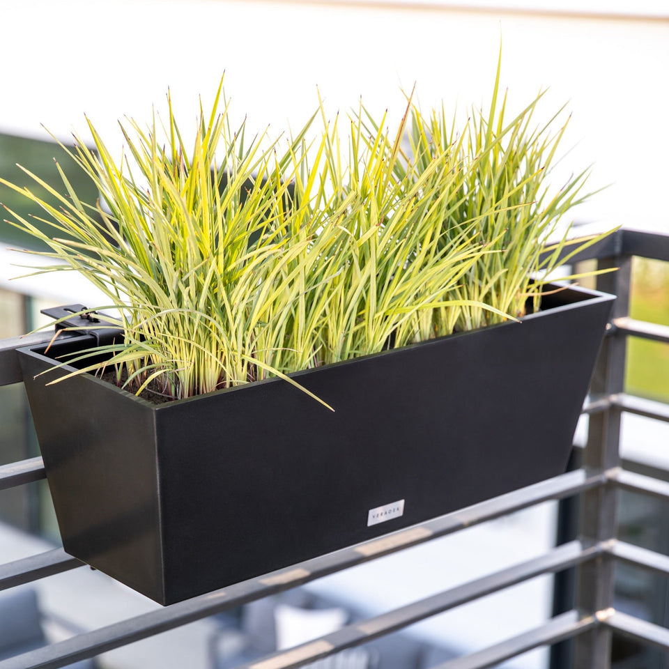 pure railing planter