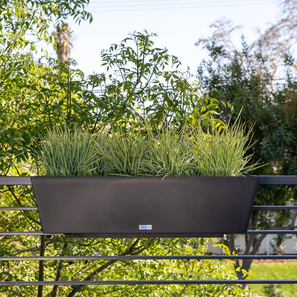 pure railing planter