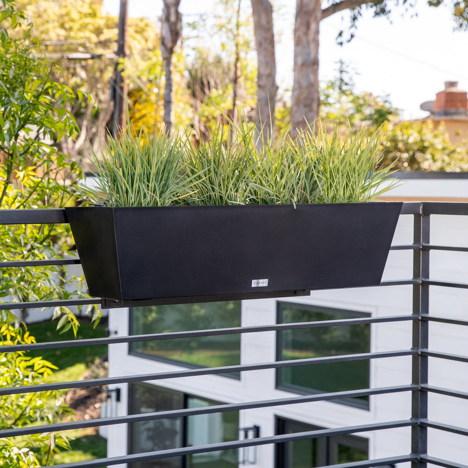 pure railing planter